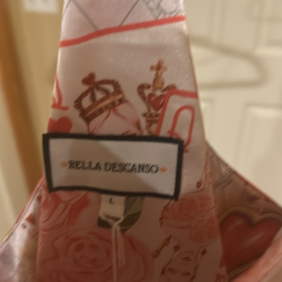 BELLA DESCANSO women’s Slip Dress featuring the limited edition Queen of Hearts - Picture 12 of 12